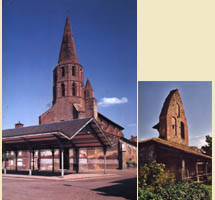 L'glise Notre Dame et l'glise du Moutet