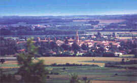 Vue panoramique de Saint-Nicolas prise au point de vue de Boudou